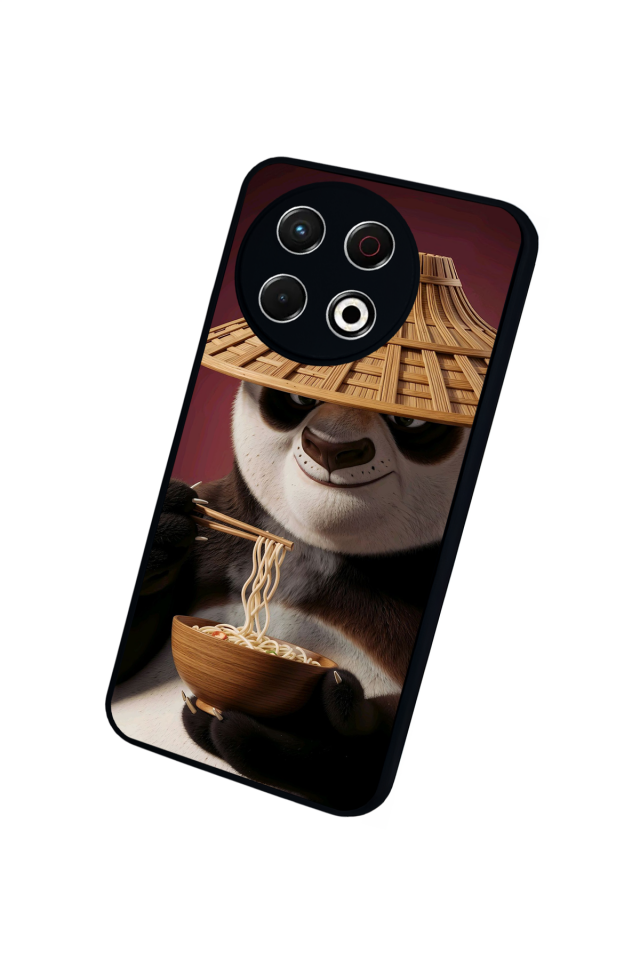 Tecno Spark 30 Pro Uyumlu Kung Fu Panda Tasarımlı Glossy Premium Kılıf