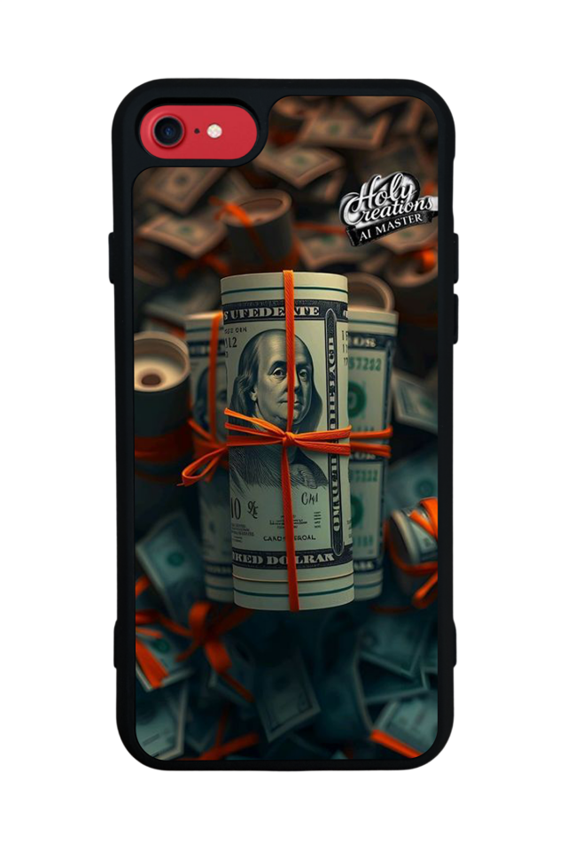 iPhone 7 Uyumlu Para Tasarımlı Glossy Premium Kılıf