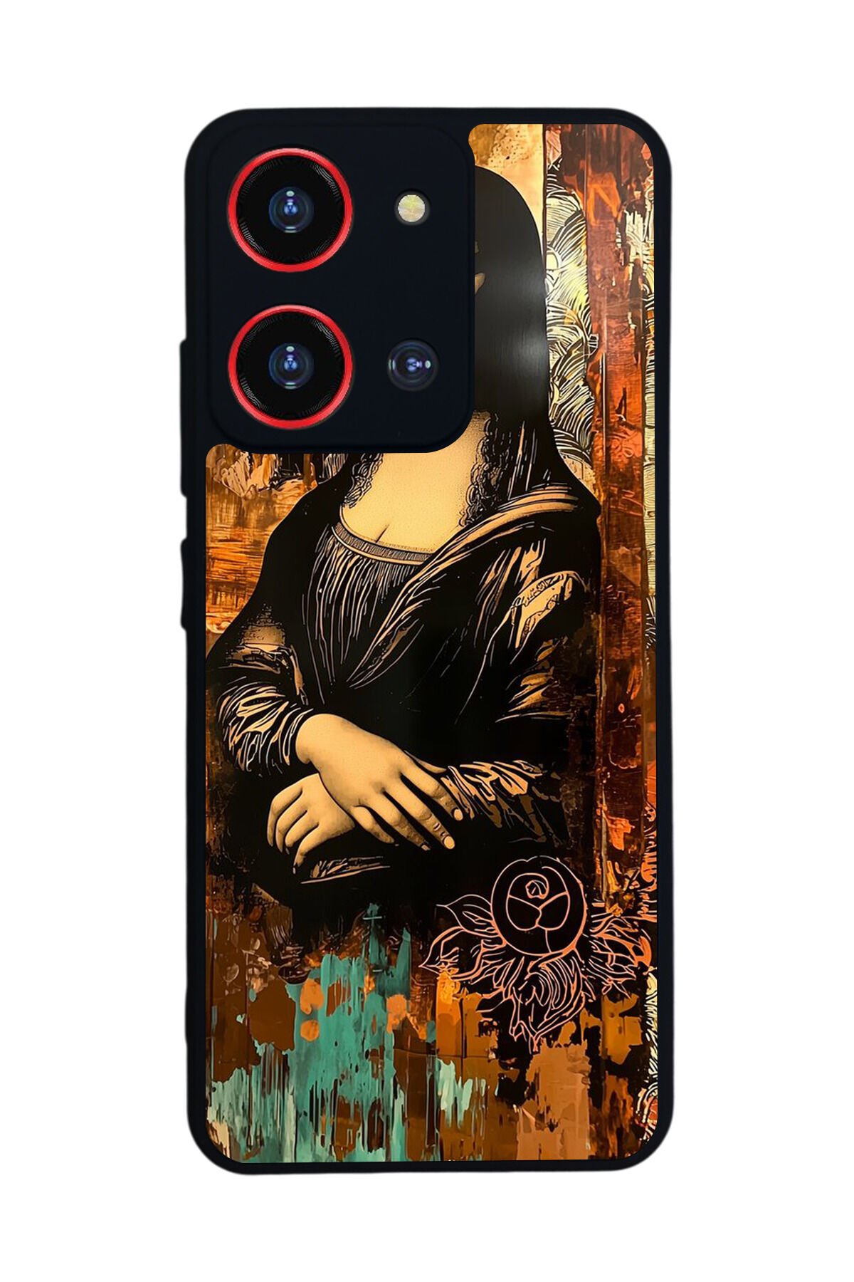 Reeder S19 Max Pro S ZOOM Uyumlu Monalisa Tasarımlı Glossy Premium Kılıf