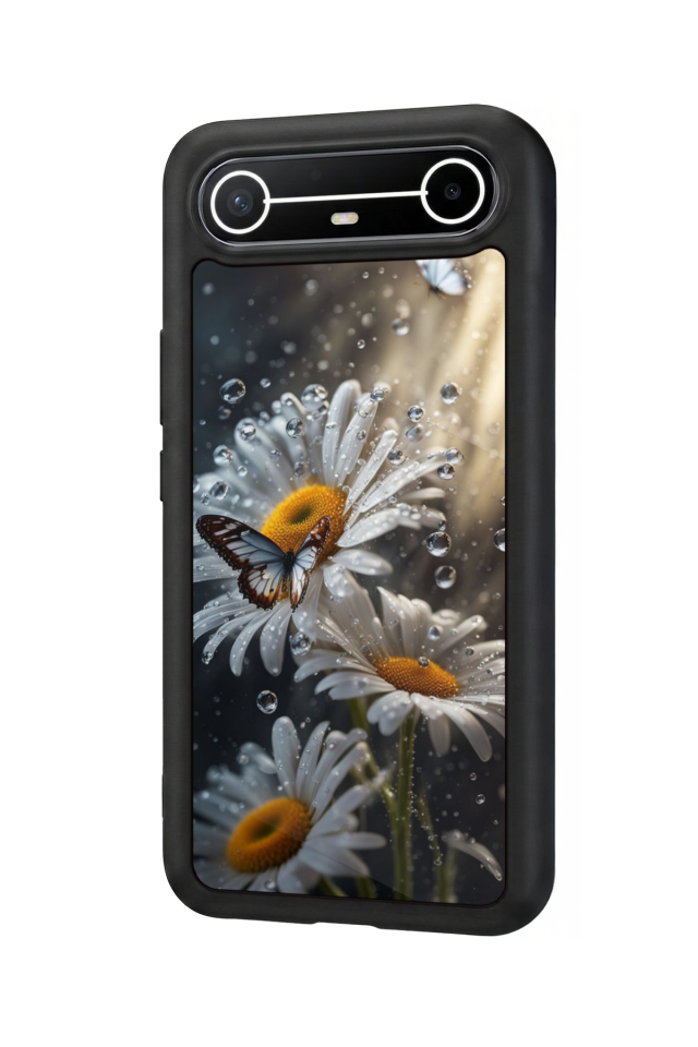 Tecno Spark Slim 5G Uyumlu Cicek Tasarımlı Glossy Premium Kılıf