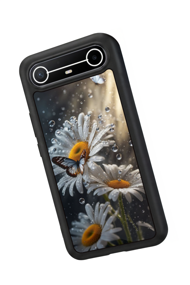 Tecno Spark Slim 5G Uyumlu Cicek Tasarımlı Glossy Premium Kılıf