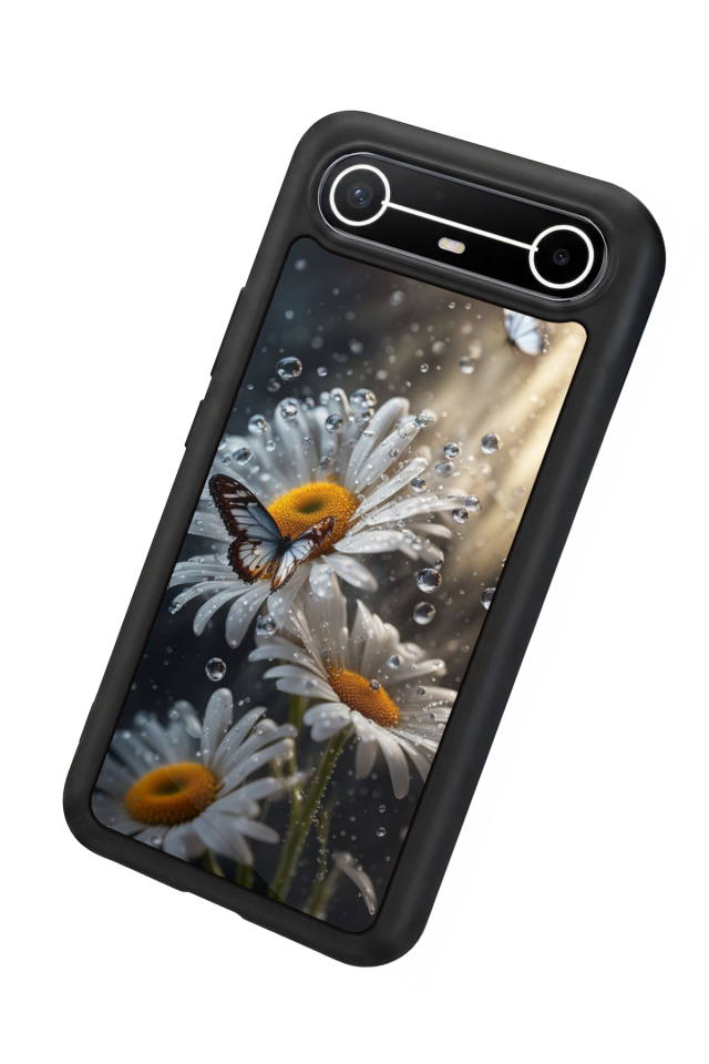Tecno Spark Slim 5G Uyumlu Cicek Tasarımlı Glossy Premium Kılıf