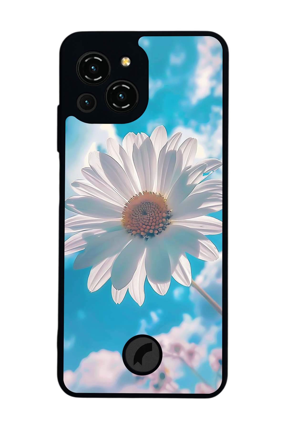 Reeder S23 Pro Max Uyumlu Cicek Tasarımlı Glossy Premium Kılıf