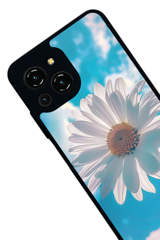 Reeder S23 Pro Max Uyumlu Cicek Tasarımlı Glossy Premium Kılıf