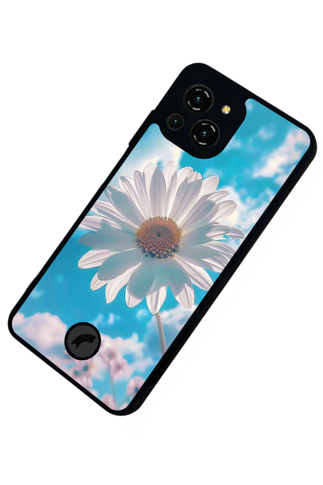 Reeder S23 Pro Max Uyumlu Cicek Tasarımlı Glossy Premium Kılıf