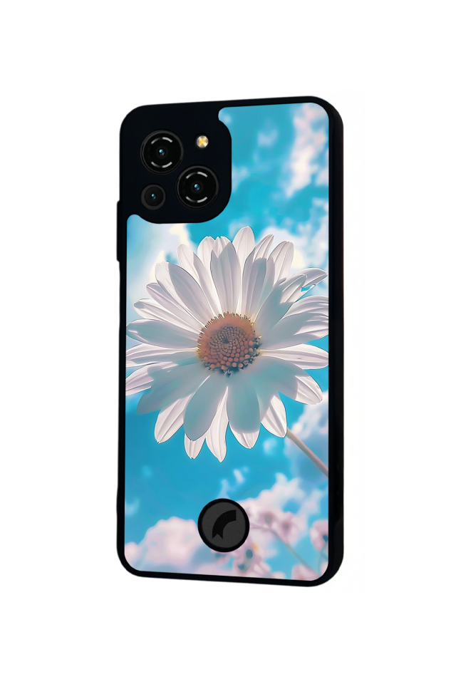 Reeder S23 Pro Max Uyumlu Cicek Tasarımlı Glossy Premium Kılıf