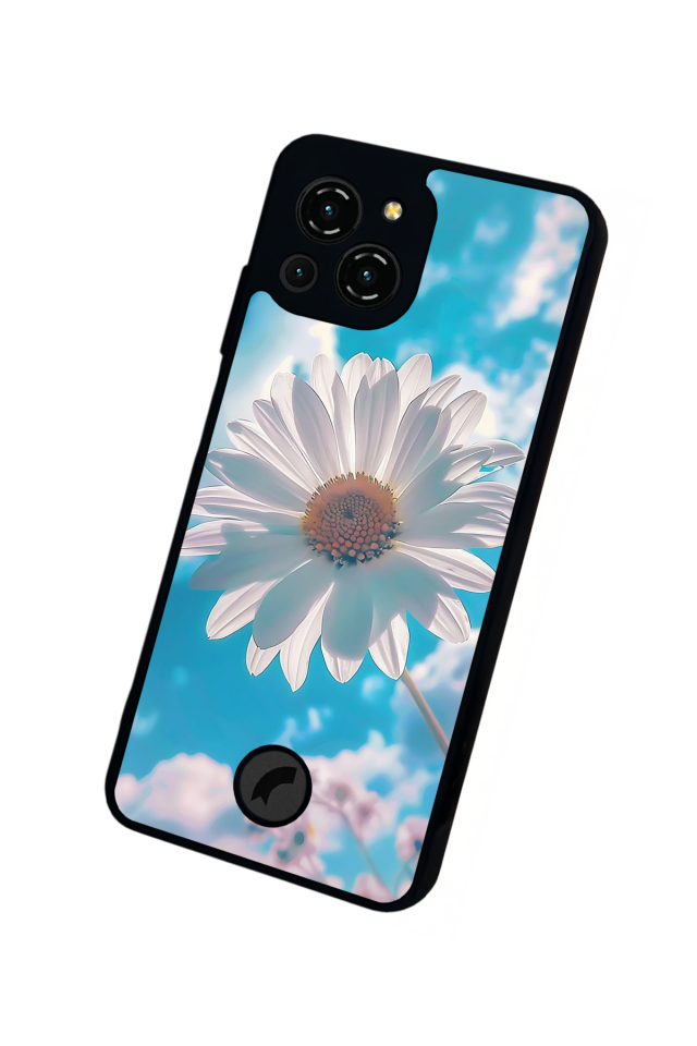 Reeder S23 Pro Max Uyumlu Cicek Tasarımlı Glossy Premium Kılıf