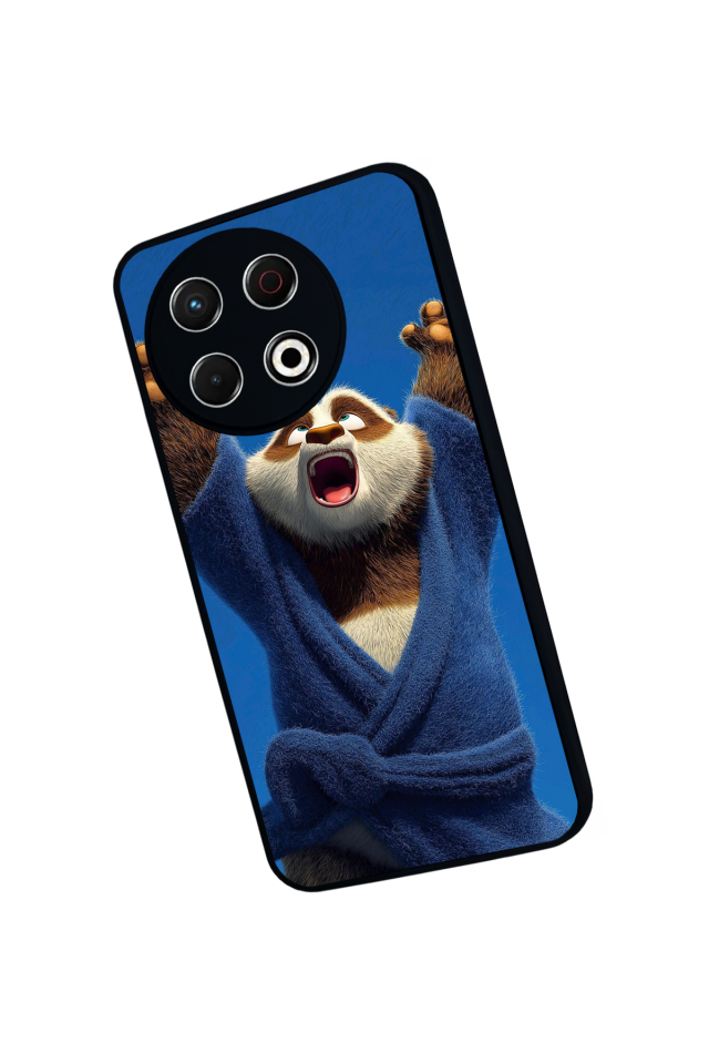 Tecno Spark 30 Pro Uyumlu Kung Fu Panda Tasarımlı Glossy Premium Kılıf