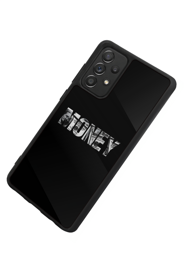 Samsung Galaxy A72 Uyumlu Money Para Tasarımlı Glossy Premium Kılıf