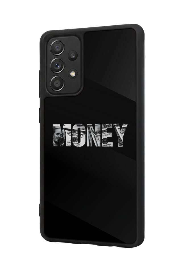 Samsung Galaxy A72 Uyumlu Money Para Tasarımlı Glossy Premium Kılıf