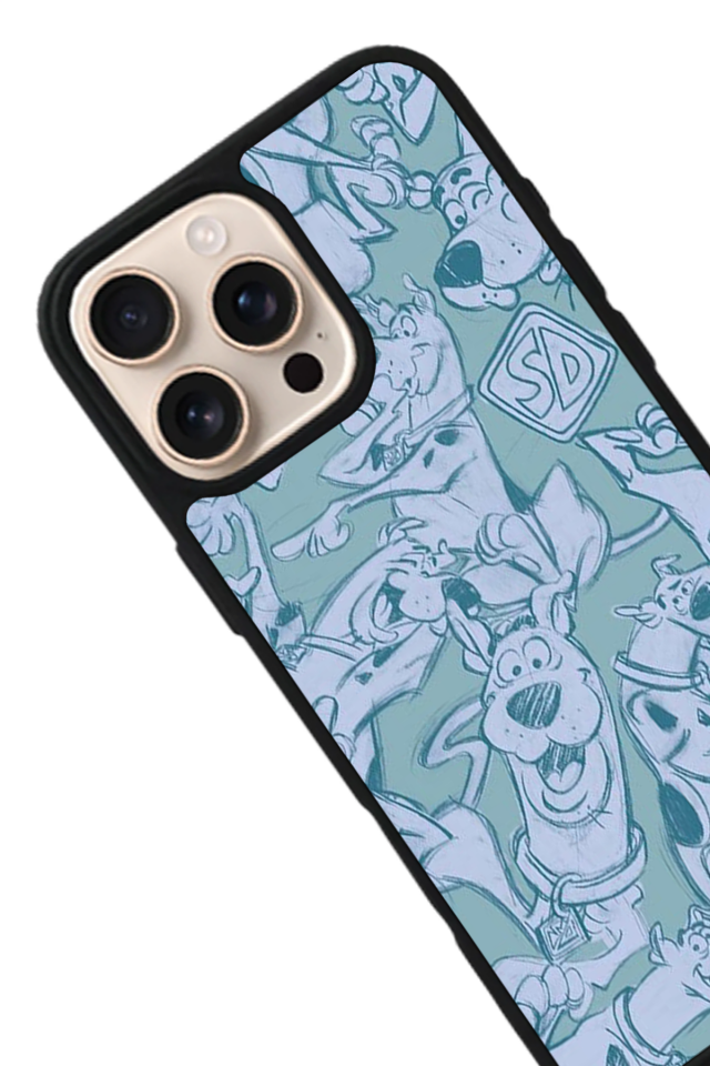 iPhone 14 Pro Max Uyumlu Scooby Doo Tasarımlı Glossy Premium Kılıf