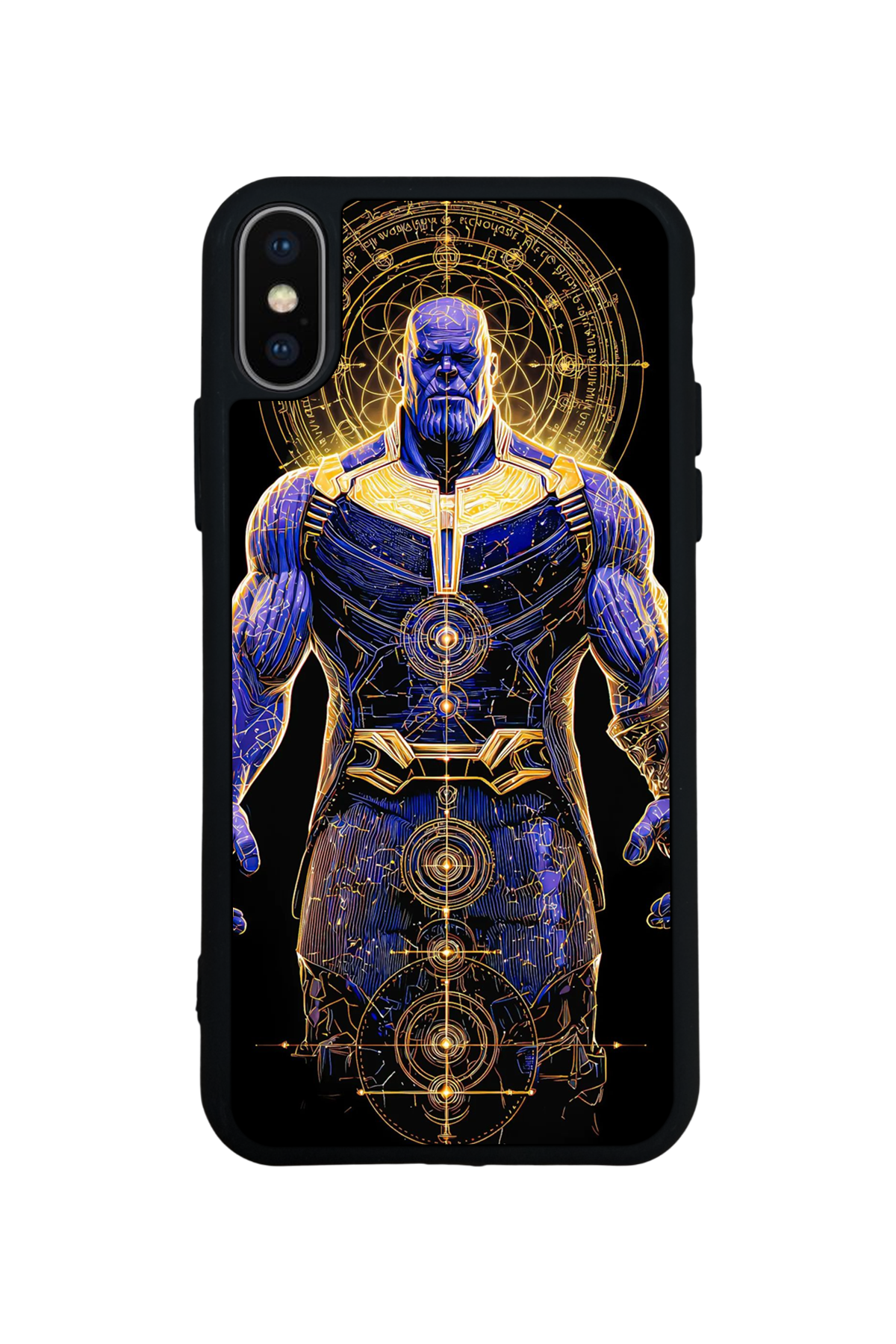 iPhone XS Max Uyumlu Thanos Tasarımlı Glossy Premium Kılıf
