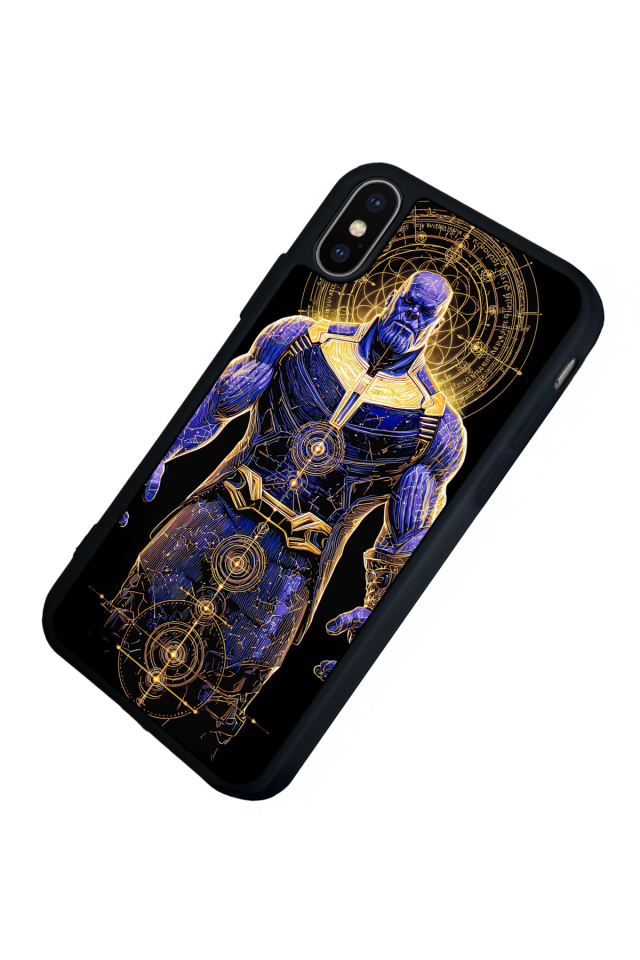 iPhone XS Max Uyumlu Thanos Tasarımlı Glossy Premium Kılıf