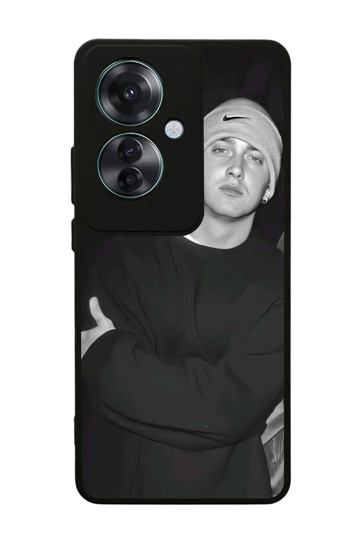 Oppo Reno 11F Uyumlu Eminem Tasarımlı Glossy Premium Kılıf
