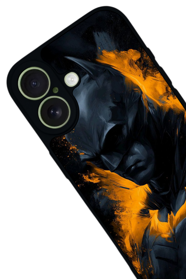iPhone 17 Uyumlu Batman Tasarımlı Glossy Premium Kılıf