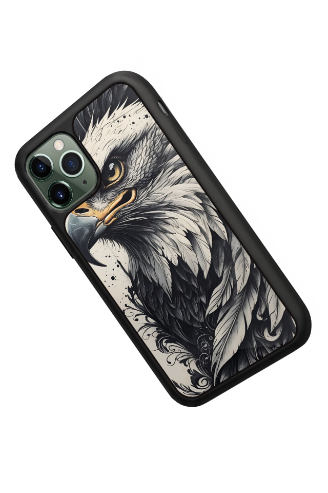 iPhone 11 Pro Max Uyumlu Besiktas Tasarımlı Glossy Premium Kılıf