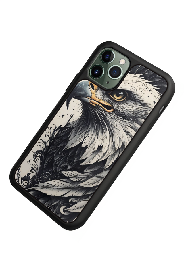 iPhone 11 Pro Max Uyumlu Besiktas Tasarımlı Glossy Premium Kılıf