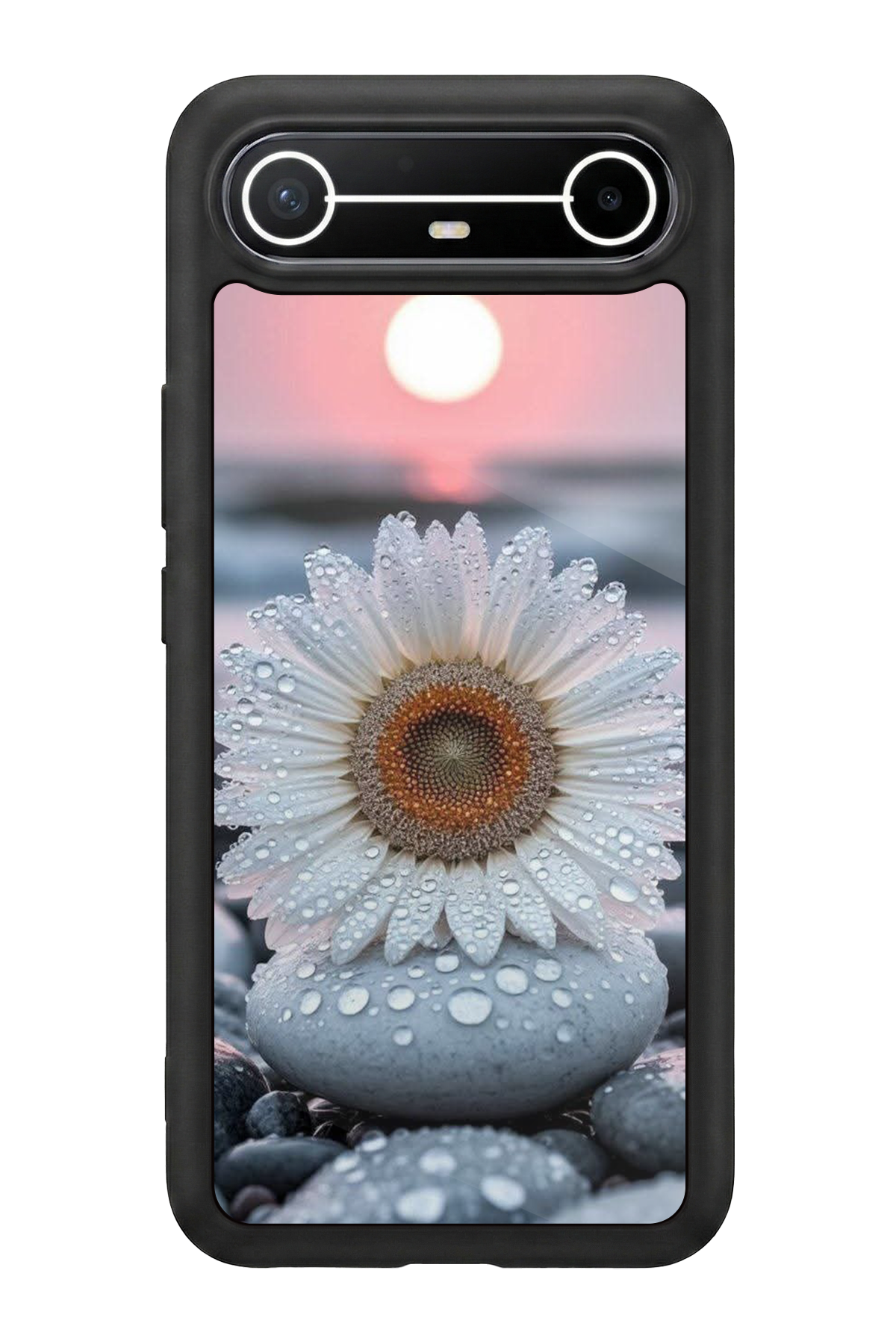 Tecno Spark Slim 5G Uyumlu Cicek Tasarımlı Glossy Premium Kılıf
