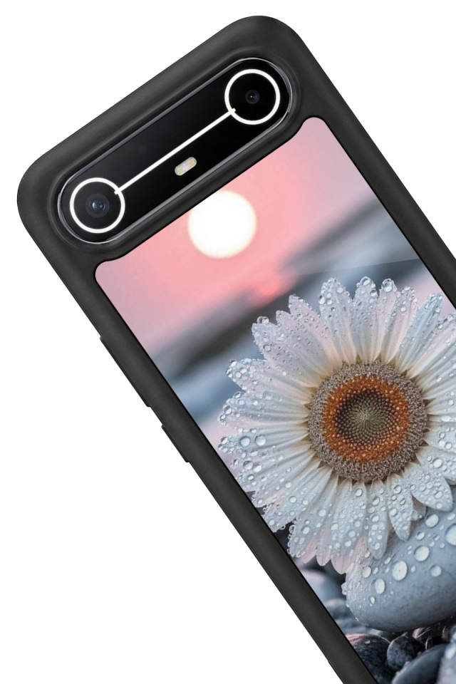 Tecno Spark Slim 5G Uyumlu Cicek Tasarımlı Glossy Premium Kılıf