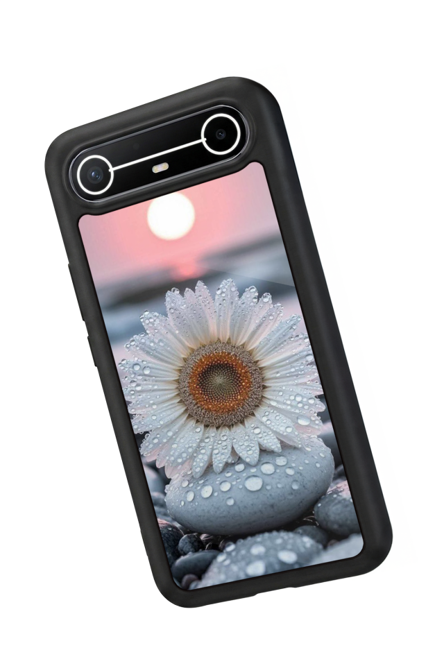 Tecno Spark Slim 5G Uyumlu Cicek Tasarımlı Glossy Premium Kılıf