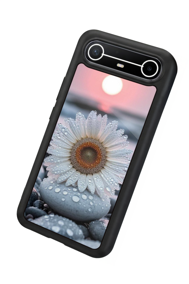 Tecno Spark Slim 5G Uyumlu Cicek Tasarımlı Glossy Premium Kılıf