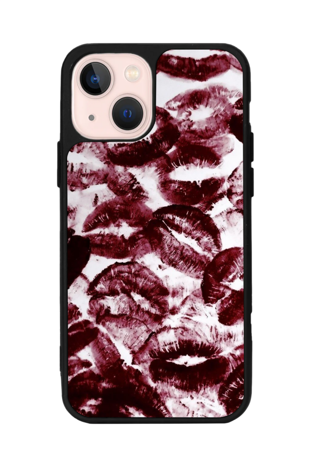 iPhone 14 Plus Uyumlu Dudak Tasarımlı Glossy Premium Kılıf