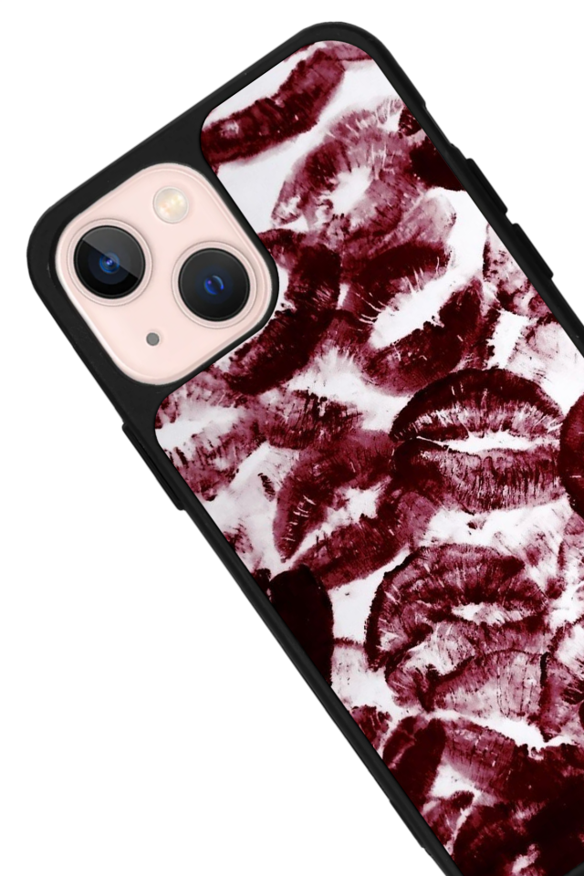 iPhone 14 Plus Uyumlu Dudak Tasarımlı Glossy Premium Kılıf