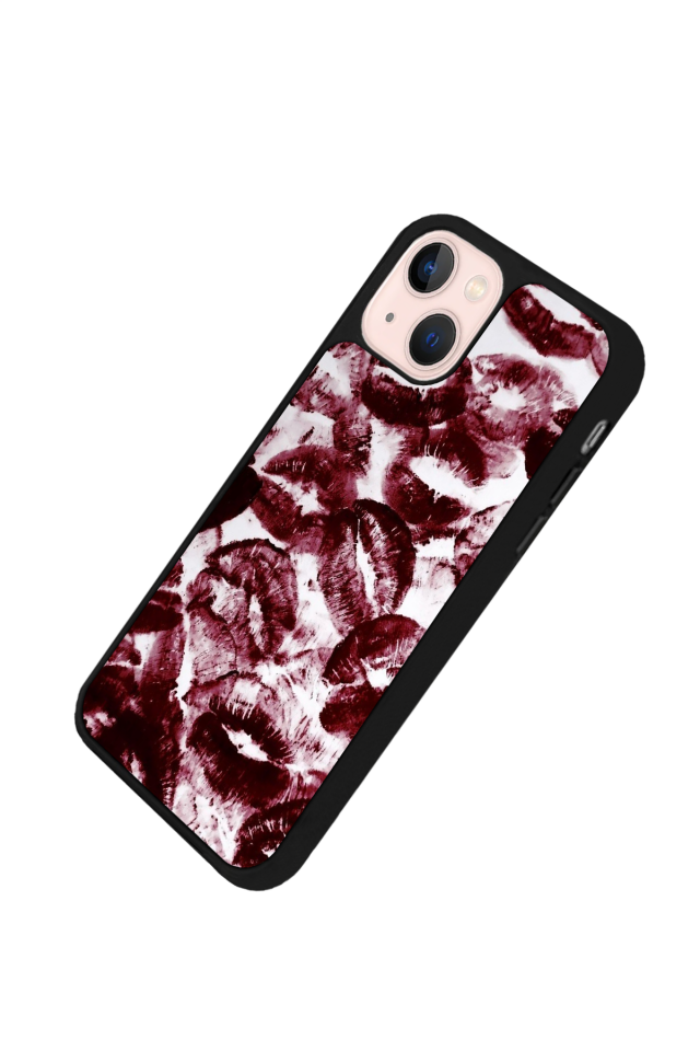 iPhone 14 Plus Uyumlu Dudak Tasarımlı Glossy Premium Kılıf