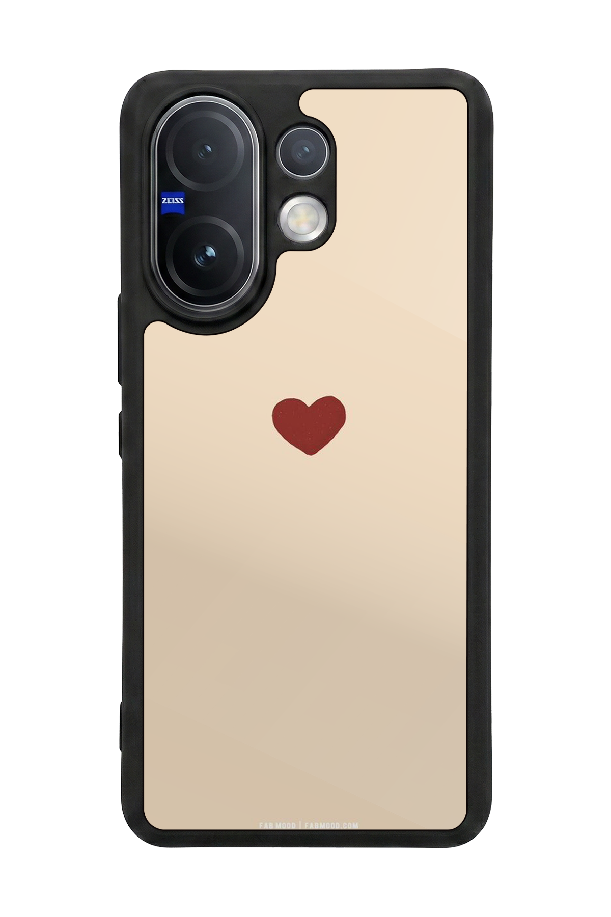 Vivo V60 Uyumlu Kalp Love Tasarımlı Glossy Premium Kılıf