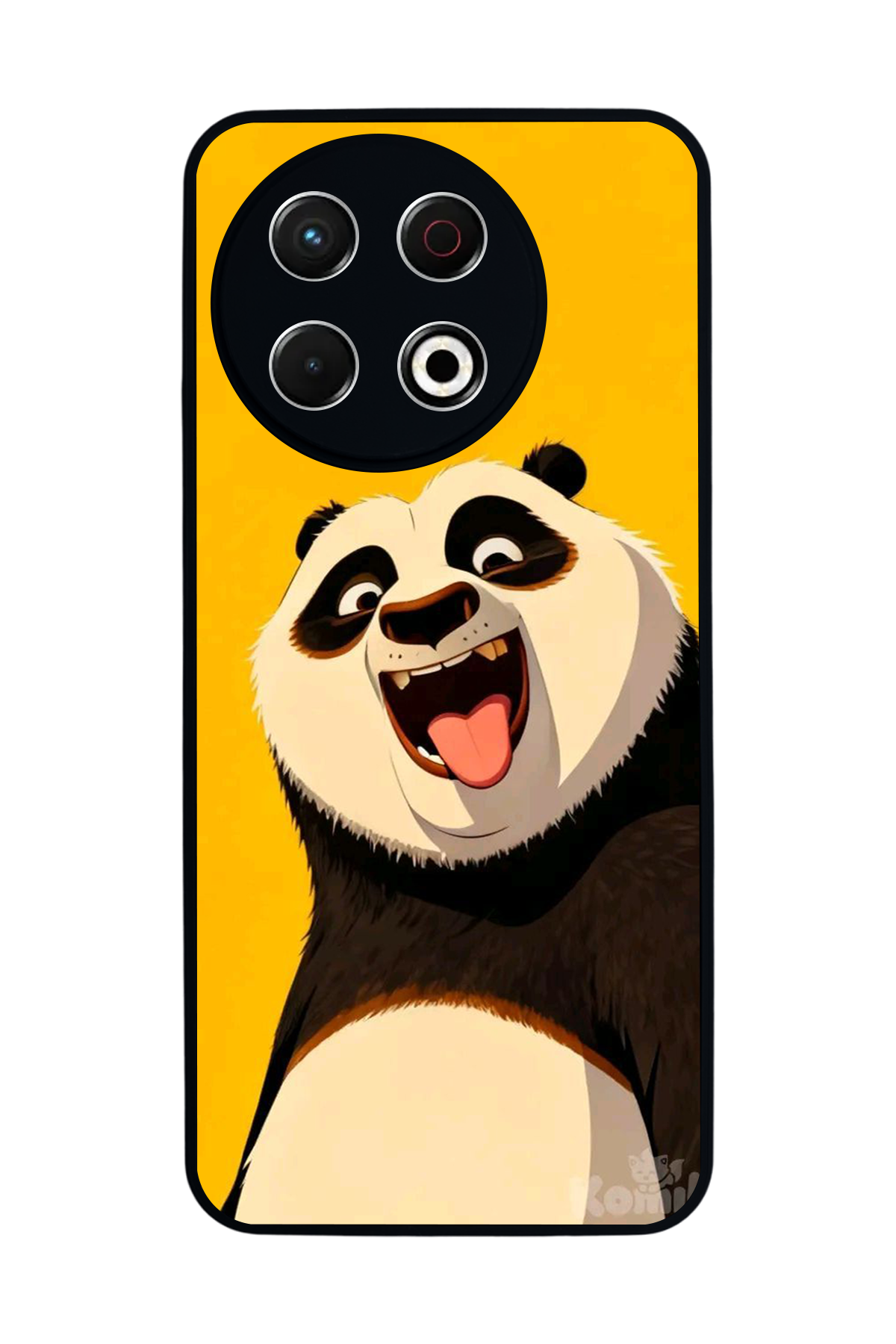 Tecno Spark 30 Pro Uyumlu Kung Fu Panda Tasarımlı Glossy Premium Kılıf
