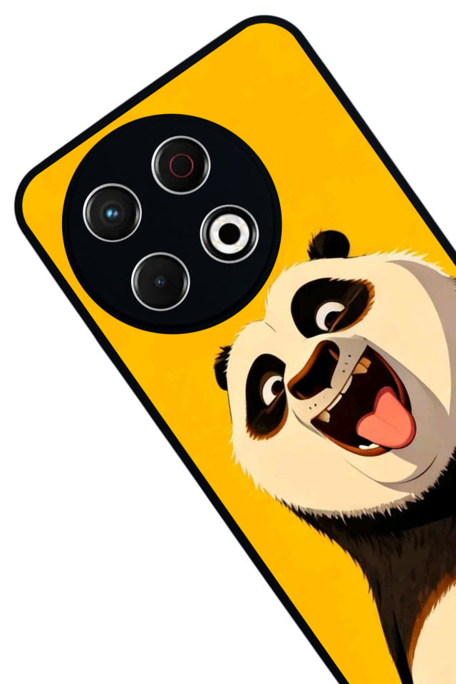 Tecno Spark 30 Pro Uyumlu Kung Fu Panda Tasarımlı Glossy Premium Kılıf