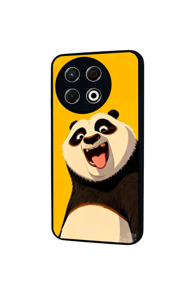 Tecno Spark 30 Pro Uyumlu Kung Fu Panda Tasarımlı Glossy Premium Kılıf
