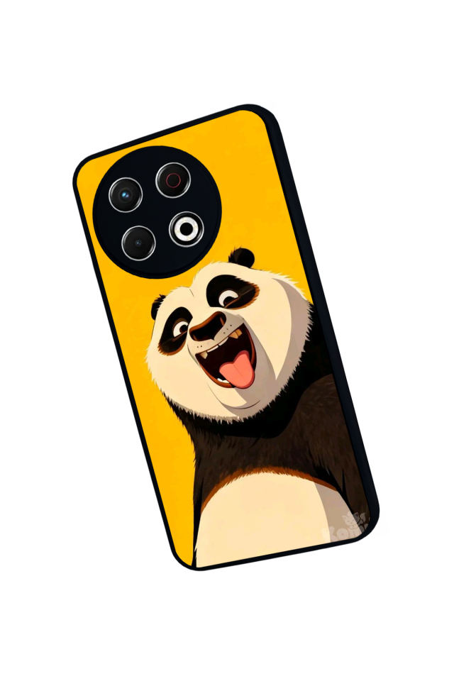 Tecno Spark 30 Pro Uyumlu Kung Fu Panda Tasarımlı Glossy Premium Kılıf