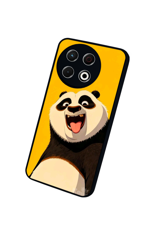 Tecno Spark 30 Pro Uyumlu Kung Fu Panda Tasarımlı Glossy Premium Kılıf