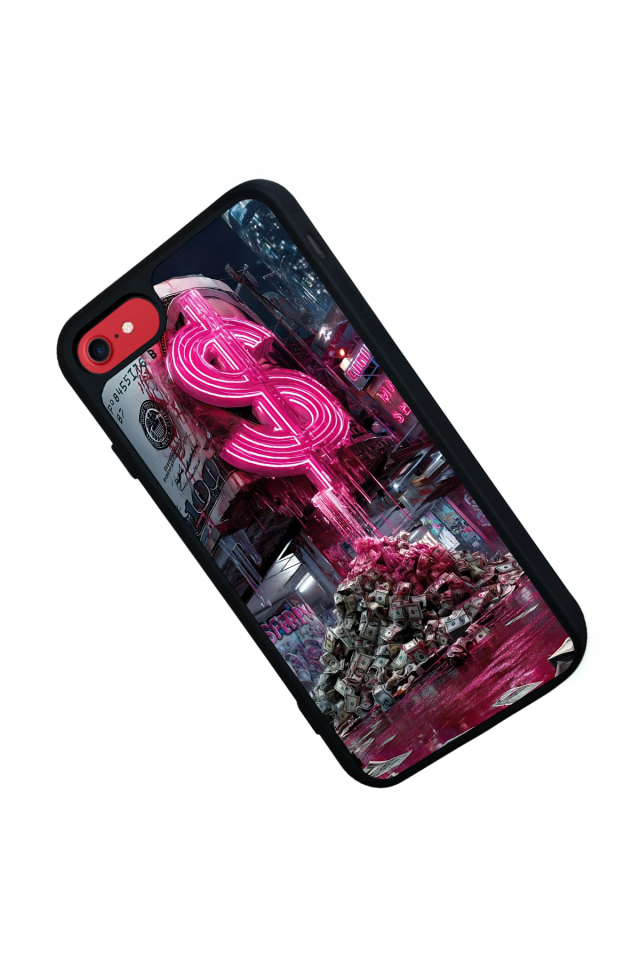 iPhone 7 Uyumlu Para Tasarımlı Glossy Premium Kılıf