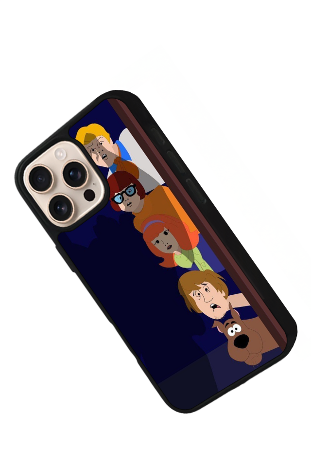 iPhone 14 Pro Max Uyumlu Scooby Doo Tasarımlı Glossy Premium Kılıf
