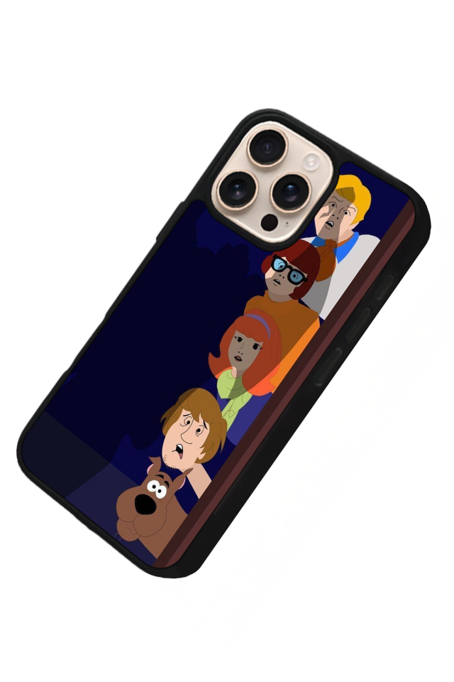 iPhone 14 Pro Max Uyumlu Scooby Doo Tasarımlı Glossy Premium Kılıf