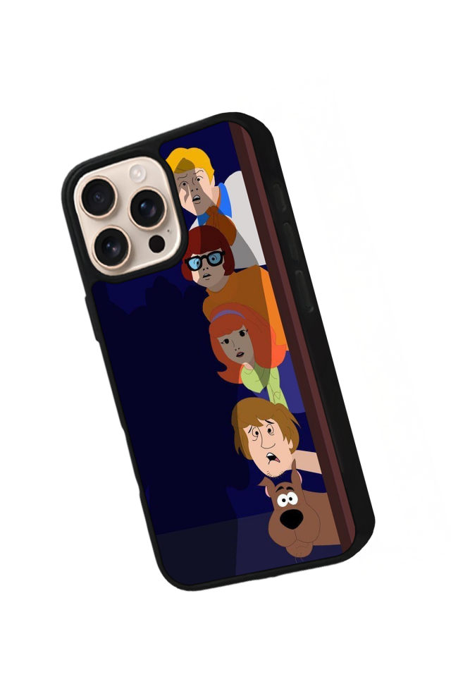 iPhone 14 Pro Max Uyumlu Scooby Doo Tasarımlı Glossy Premium Kılıf