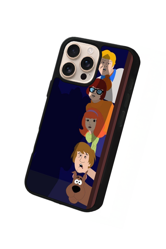 iPhone 14 Pro Max Uyumlu Scooby Doo Tasarımlı Glossy Premium Kılıf