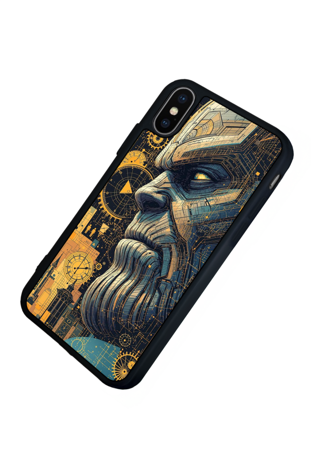 iPhone XS Max Uyumlu Thanos Tasarımlı Glossy Premium Kılıf