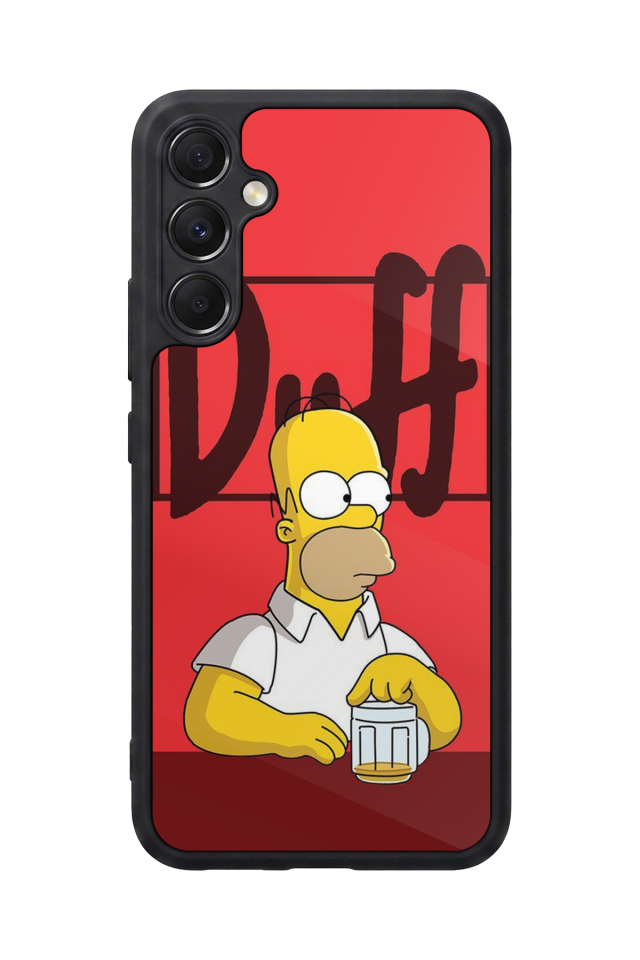 Samsung Galaxy A34 Uyumlu The Simpsons Tasarımlı Glossy Premium Kılıf