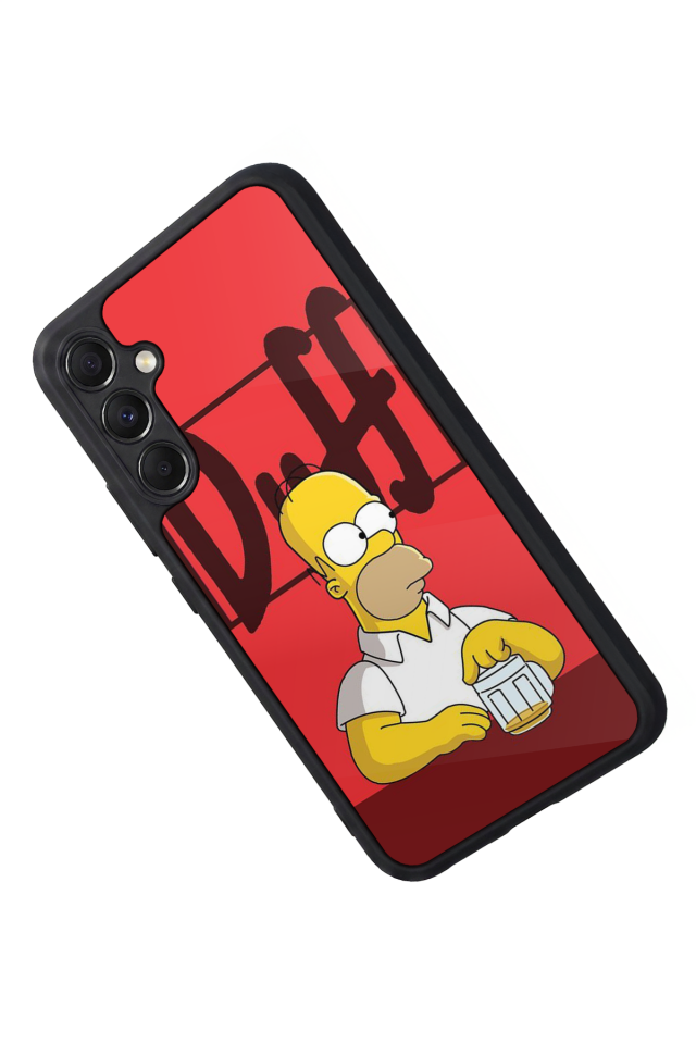 Samsung Galaxy A34 Uyumlu The Simpsons Tasarımlı Glossy Premium Kılıf
