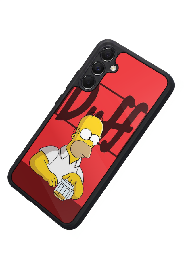 Samsung Galaxy A34 Uyumlu The Simpsons Tasarımlı Glossy Premium Kılıf