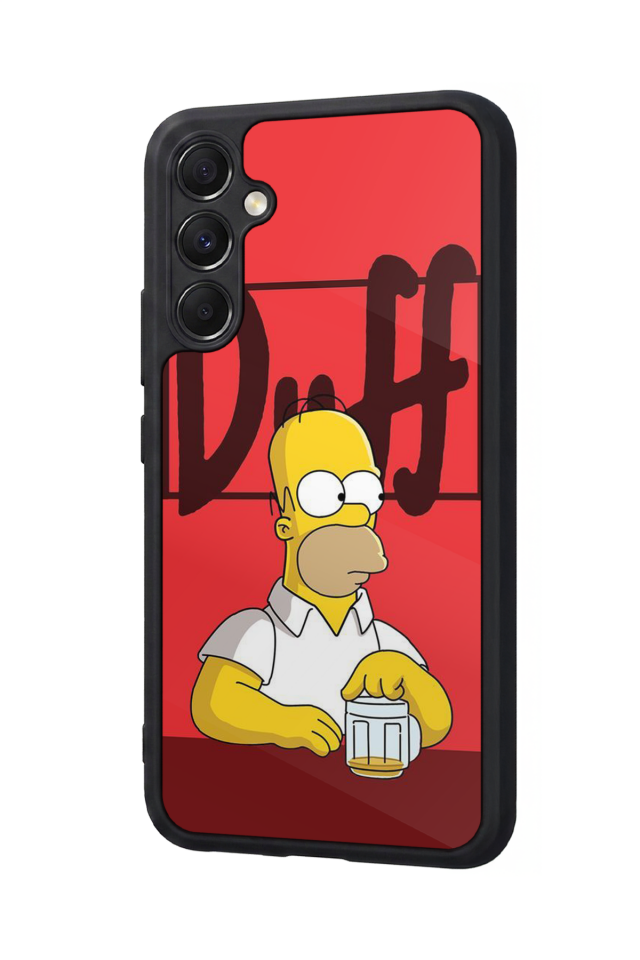 Samsung Galaxy A34 Uyumlu The Simpsons Tasarımlı Glossy Premium Kılıf