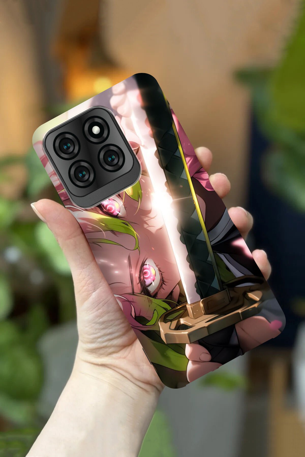 Reeder S71 Uyumlu Kamera Korumalı Anime Desenli HD Baskılı Silikon Kılıf