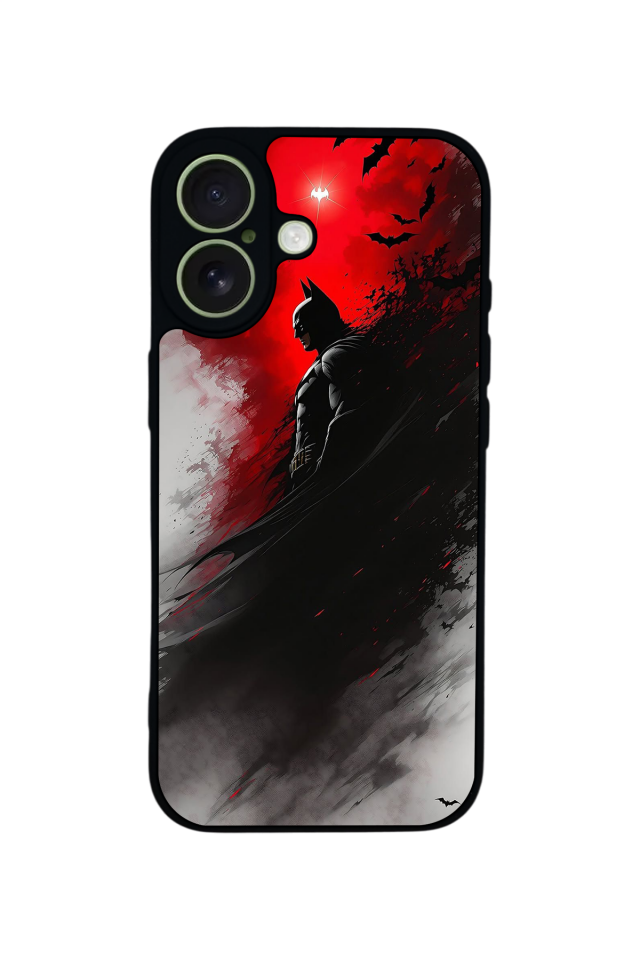 iPhone 17 Uyumlu Batman Tasarımlı Glossy Premium Kılıf