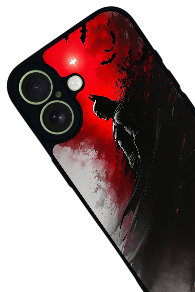 iPhone 17 Uyumlu Batman Tasarımlı Glossy Premium Kılıf