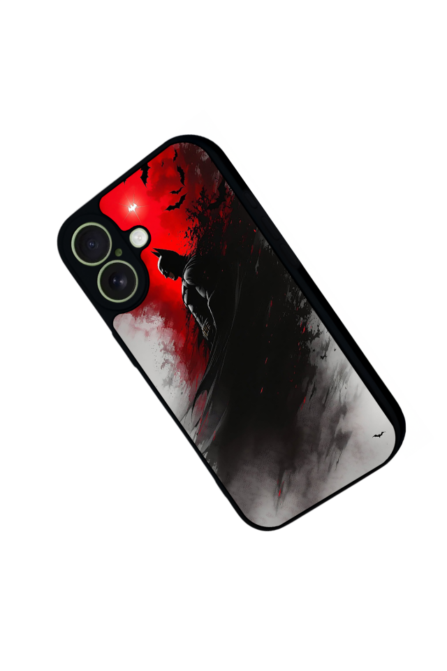 iPhone 17 Uyumlu Batman Tasarımlı Glossy Premium Kılıf