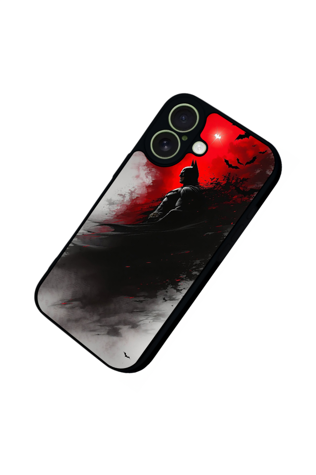 iPhone 17 Uyumlu Batman Tasarımlı Glossy Premium Kılıf