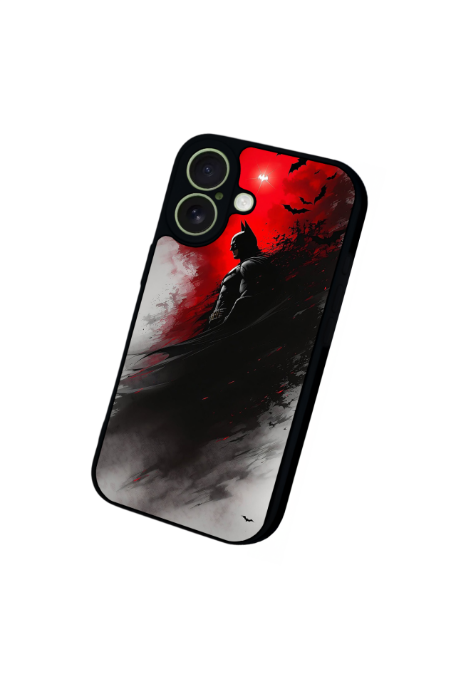 iPhone 17 Uyumlu Batman Tasarımlı Glossy Premium Kılıf